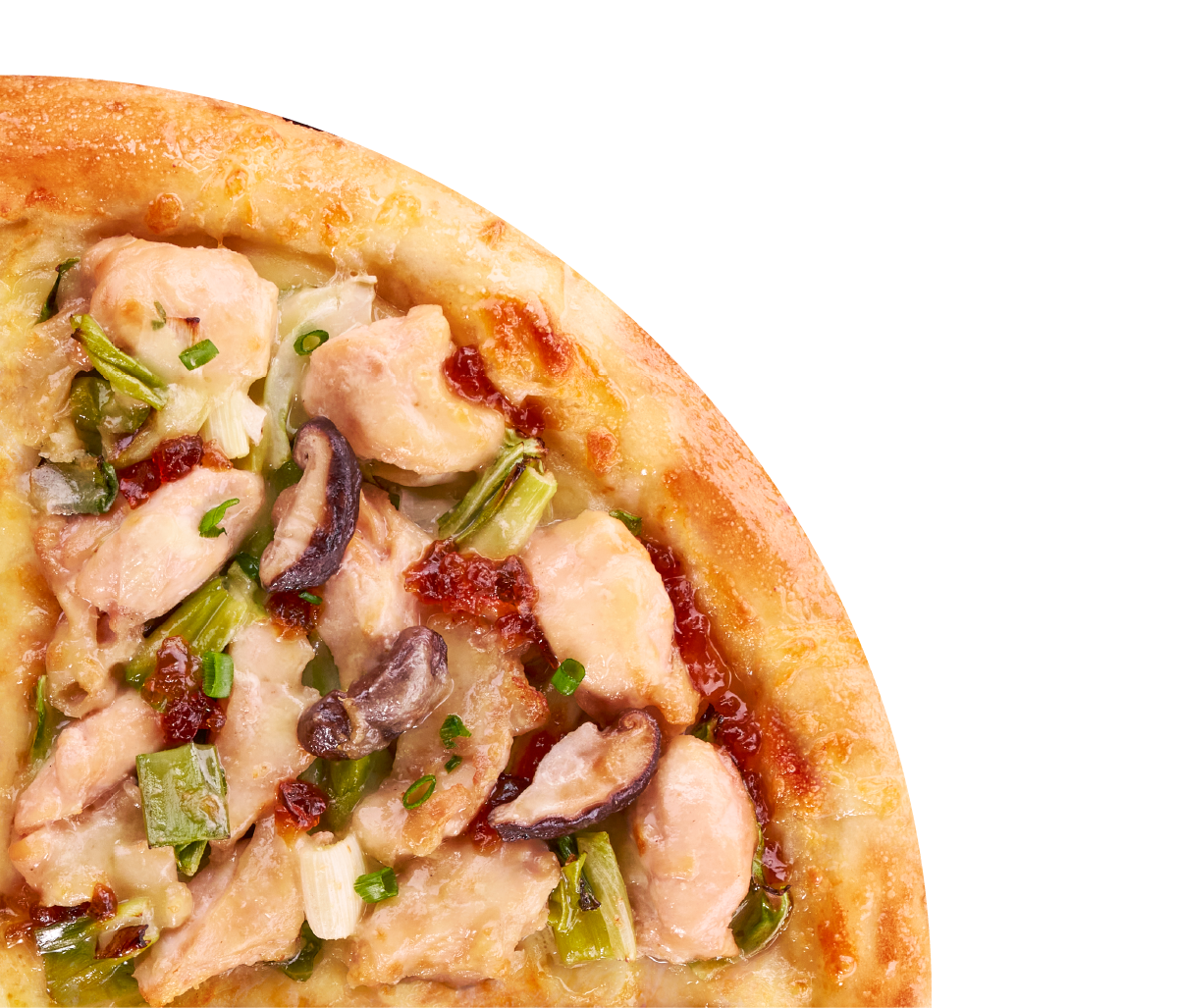 華味鳥水炊きピザ